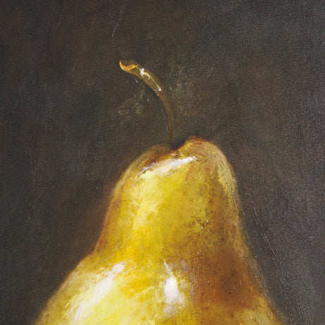 Lonely Pear by Mercana Studio a Hand Embellished Textured Canvas by Mercana at Eve Furniture