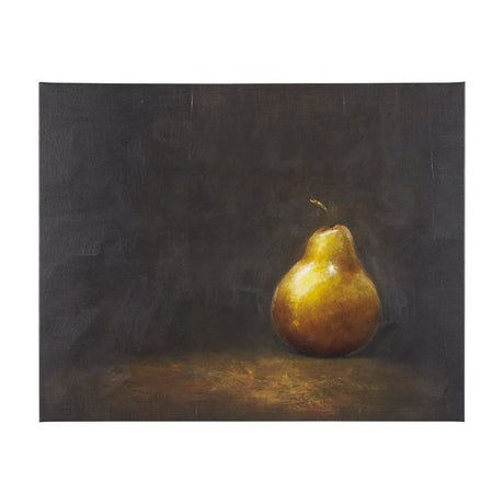 Lonely Pear by Mercana Studio a Hand Embellished Textured Canvas by Mercana at Eve Furniture