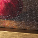 Lonely Pomegranate by Mercana Studio a Hand Embellished Framed Art Print by Mercana at Eve Furniture