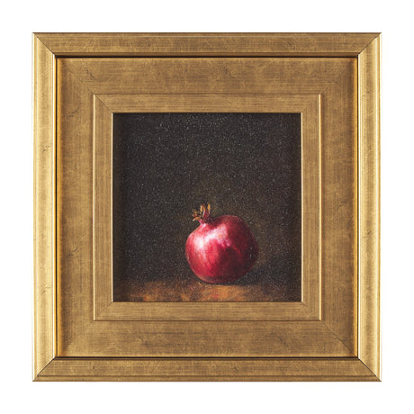 Lonely Pomegranate by Mercana Studio a Hand Embellished Framed Art Print by Mercana at Eve Furniture