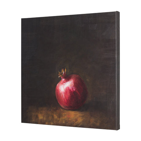 Lonely Pomegranate by Mercana Studio a Hand Embellished Textured Canvas by Mercana at Eve Furniture