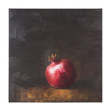 Lonely Pomegranate by Mercana Studio a Hand Embellished Textured Canvas by Mercana at Eve Furniture