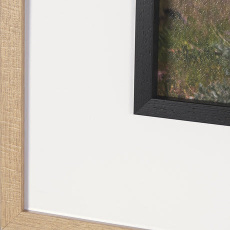 Longhorn 5 by Gary Blatter a Hand Embellished Framed Photo Art Print Matted under Glass by Mercana at Eve Furniture