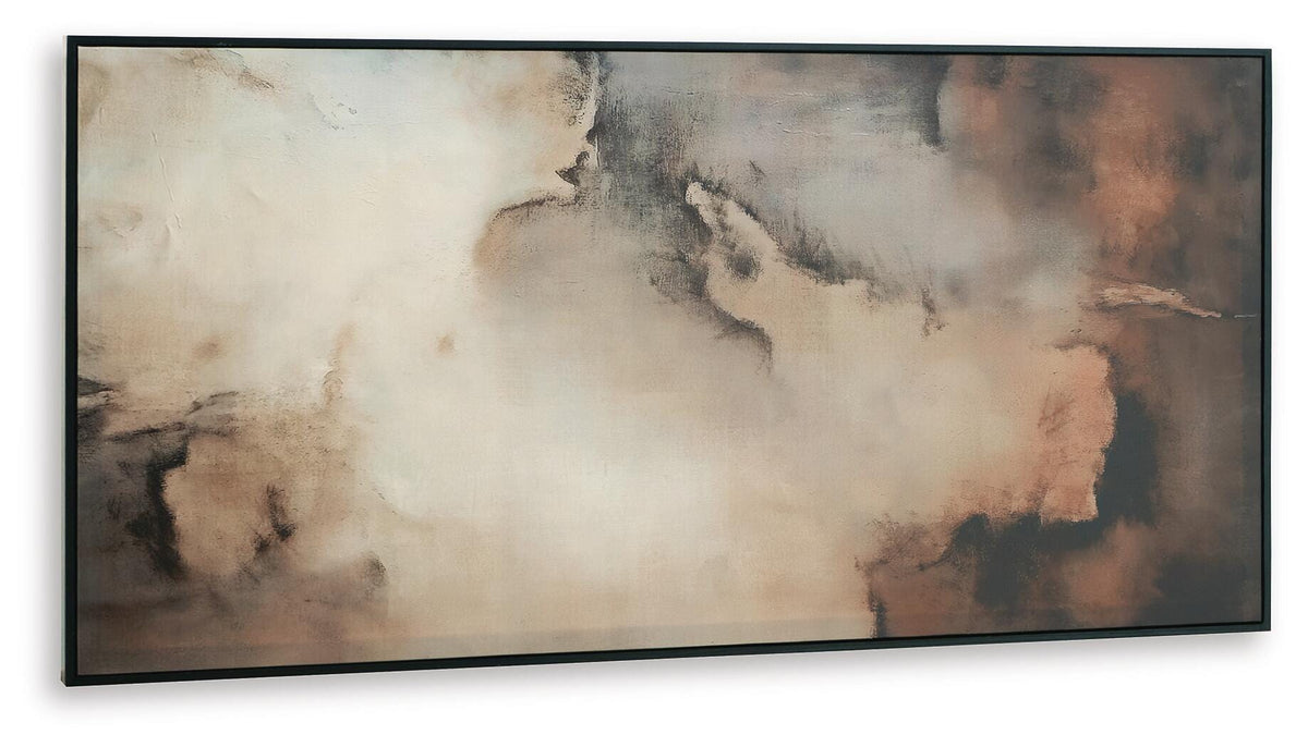 Lonnham Brown/Black/Gray Wall Art by Ashley at Eve Furniture