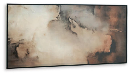 Lonnham Brown/Black/Gray Wall Art by Ashley at Eve Furniture