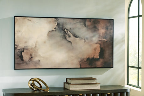 Lonnham Brown/Black/Gray Wall Art by Ashley at Eve Furniture
