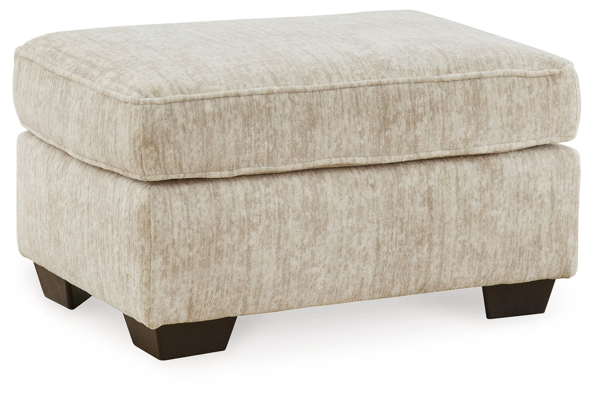 Lonoke Parchment Ottoman