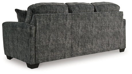 Lonoke Gunmetal Sofa, Loveseat and Oversized Chair by Ashley at Eve Furniture