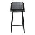 Looey Counter Stool Black by Moe's Home at Eve Furniture