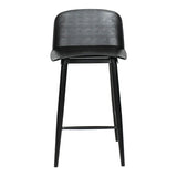 Looey Counter Stool Black by Moe's Home at Eve Furniture