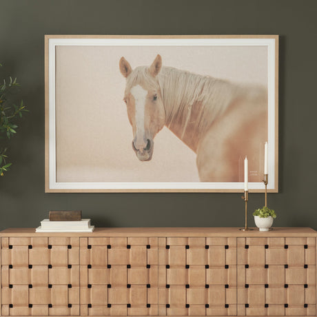 Looking Back by Nathan Larson FramedPhoto Print Matted Under Glass by Mercana at Eve Furniture