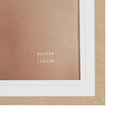 Looking Back by Nathan Larson FramedPhoto Print Matted Under Glass by Mercana at Eve Furniture