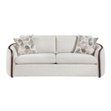 Loom Beige 2-Piece Living Room Set by Homelegance at Eve Furniture