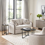 Loom Beige Loveseat by Homelegance at Eve Furniture