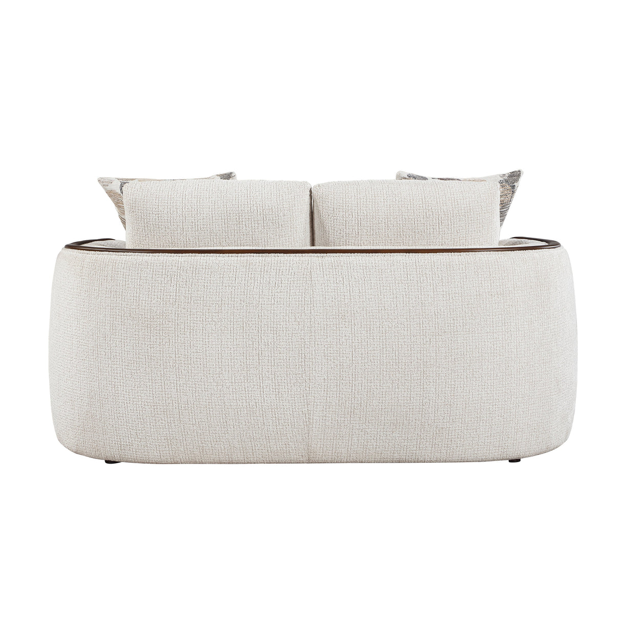 Loom Beige Loveseat by Homelegance at Eve Furniture