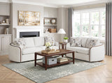 Loom Beige Loveseat by Homelegance at Eve Furniture