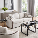 Loom Beige Sofa by Homelegance at Eve Furniture