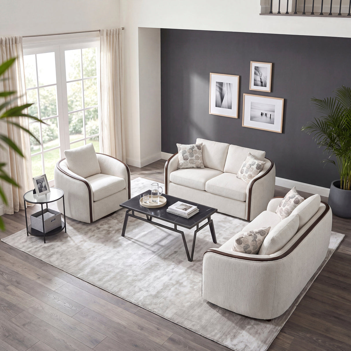 Loom Beige Sofa by Homelegance at Eve Furniture