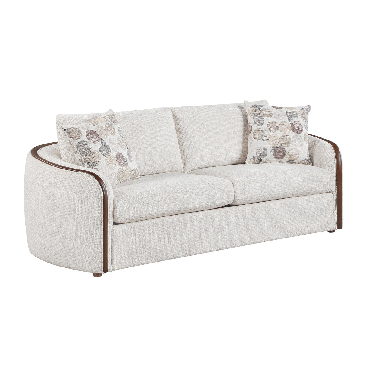 Loom Beige Sofa by Homelegance at Eve Furniture