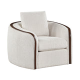 Loom Beige Swivel Chair by Homelegance at Eve Furniture
