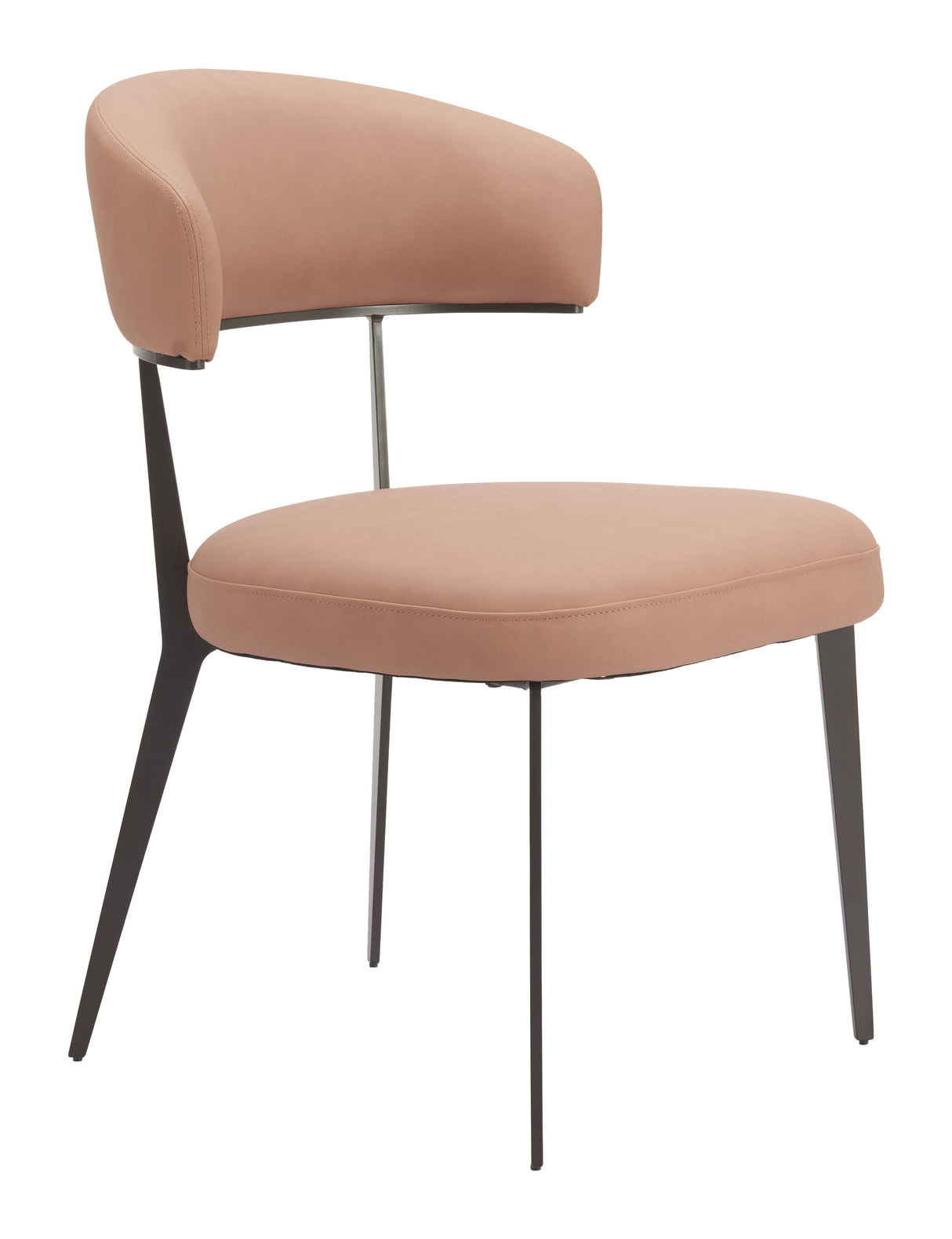 Loom Tan Dining Chair (Set of 2) by Zuomod at Eve Furniture