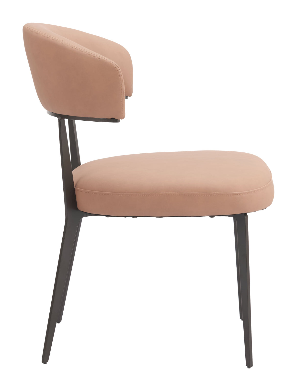 Loom Tan Dining Chair (Set of 2) by Zuomod at Eve Furniture
