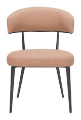 Loom Tan Dining Chair (Set of 2) by Zuomod at Eve Furniture