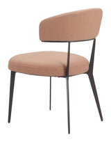 Loom Tan Dining Chair (Set of 2) by Zuomod at Eve Furniture
