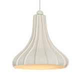 Looma Cotton Mache Pendant Lamp by TOV Furniture at Eve Furniture