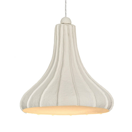 Looma Cotton Mache Pendant Lamp by TOV Furniture at Eve Furniture