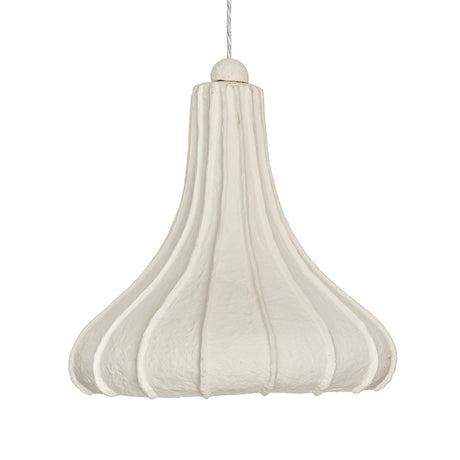 Looma Cotton Mache Pendant Lamp by TOV Furniture at Eve Furniture