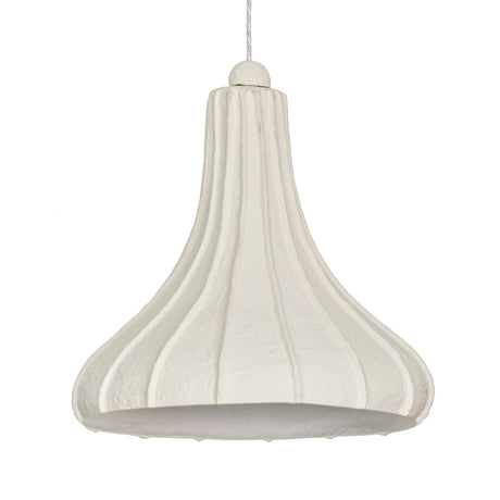 Looma Cotton Mache Pendant Lamp by TOV Furniture at Eve Furniture
