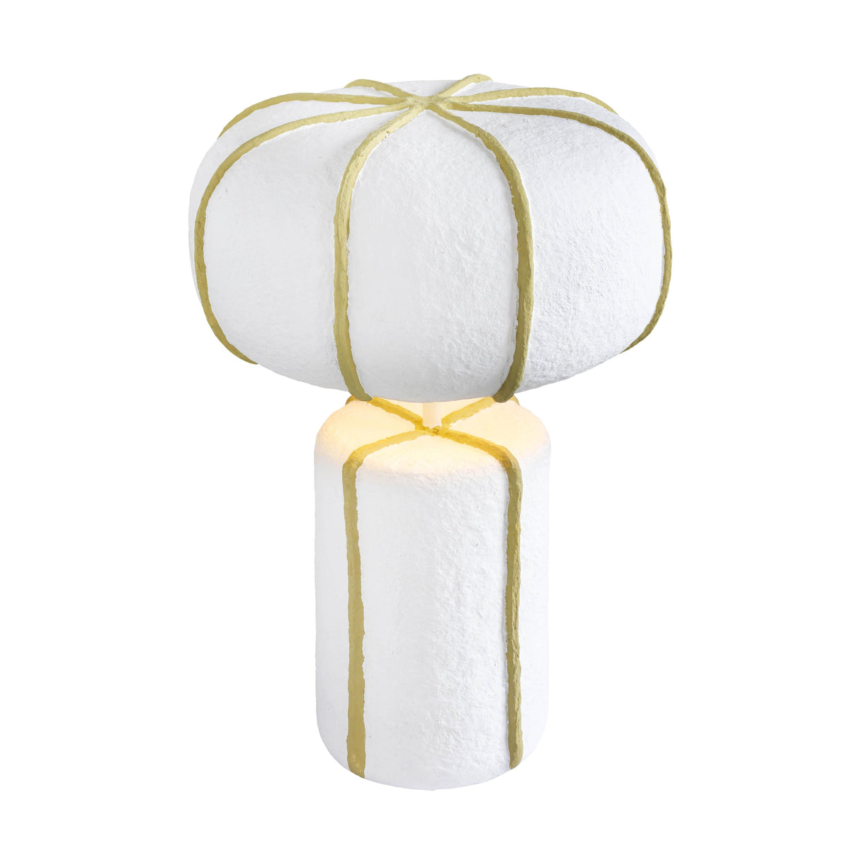 Looma Cotton Mache Table Lamp by TOV Furniture at Eve Furniture