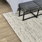 Loomis Ivory/Natural Wool Rug by Classic Home at Eve Furniture