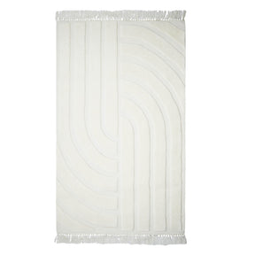 Loop White Area Rug by TOV Furniture at Eve Furniture