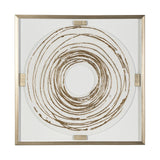 Looping by Studio M a Framed Art Print Matted under Glass by Mercana at Eve Furniture