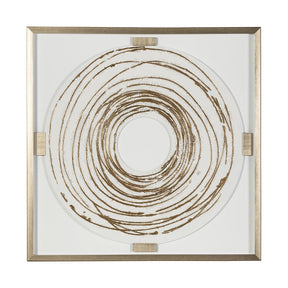 Looping by Studio M a Framed Art Print Matted under Glass by Mercana at Eve Furniture