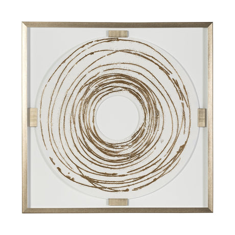 Looping by Studio M a Framed Art Print Matted under Glass by Mercana at Eve Furniture