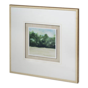 Loose Landscape I by Grace Popp a Hand Embellished Textured Framed Art Print Matted under Glass by Mercana at Eve Furniture