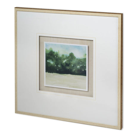 Loose Landscape I by Grace Popp a Hand Embellished Textured Framed Art Print Matted under Glass by Mercana at Eve Furniture