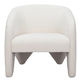 Lopta White Accent Chair by Zuomod at Eve Furniture