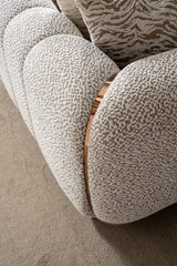 Lora White Living Room Set