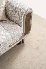 Lora White Living Room Set