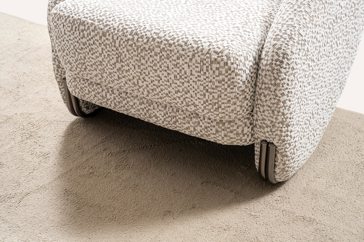 Lora White Living Room Set