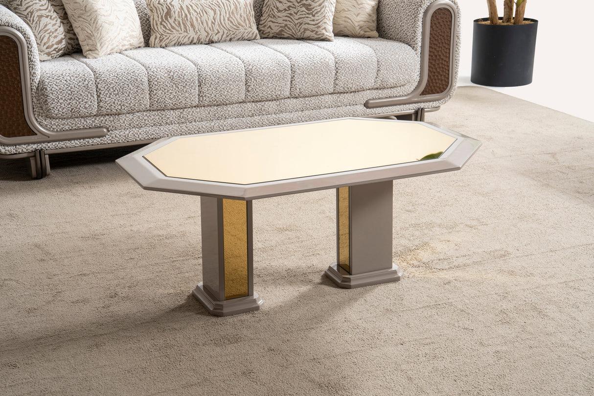 Lora White Living Room Set