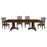 Lordsburg Brown Chery Extendable Dining Set by Homelegance at Eve Furniture