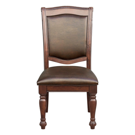 Lordsburg Brown Chery Side Chair, Set of 2 by Homelegance at Eve Furniture