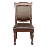 Lordsburg Brown Chery Side Chair, Set of 2 by Homelegance at Eve Furniture