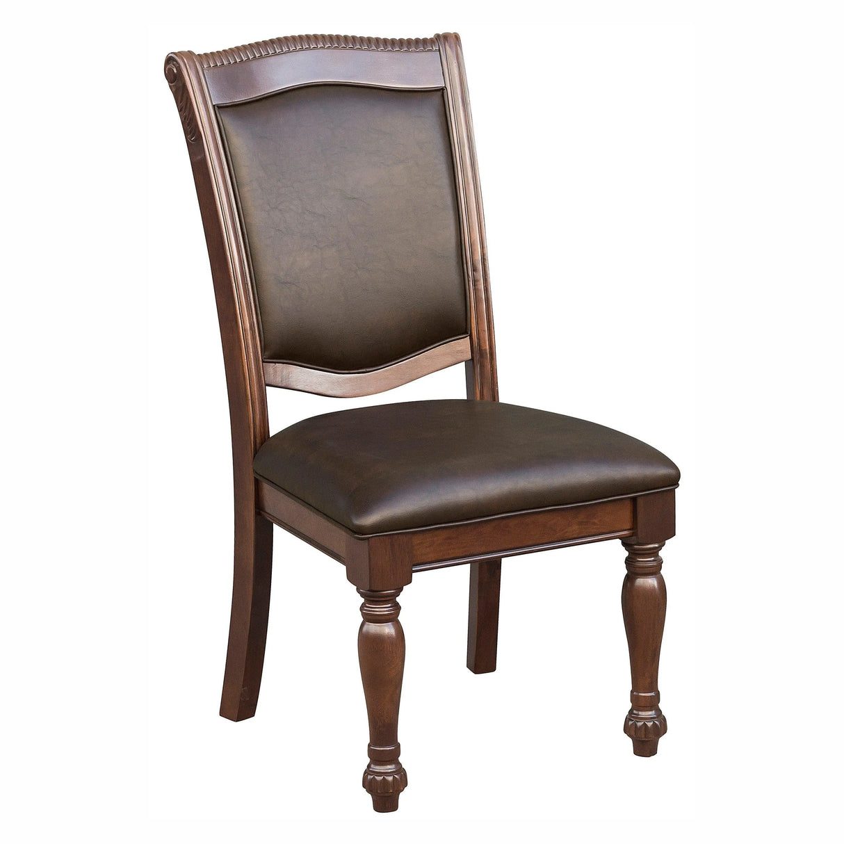 Lordsburg Brown Chery Side Chair, Set of 2 by Homelegance at Eve Furniture