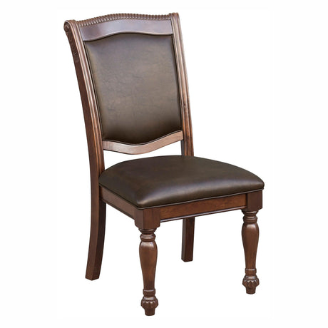Lordsburg Brown Chery Side Chair, Set of 2 by Homelegance at Eve Furniture